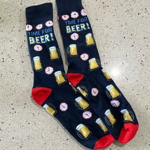 Time for Beer Socks